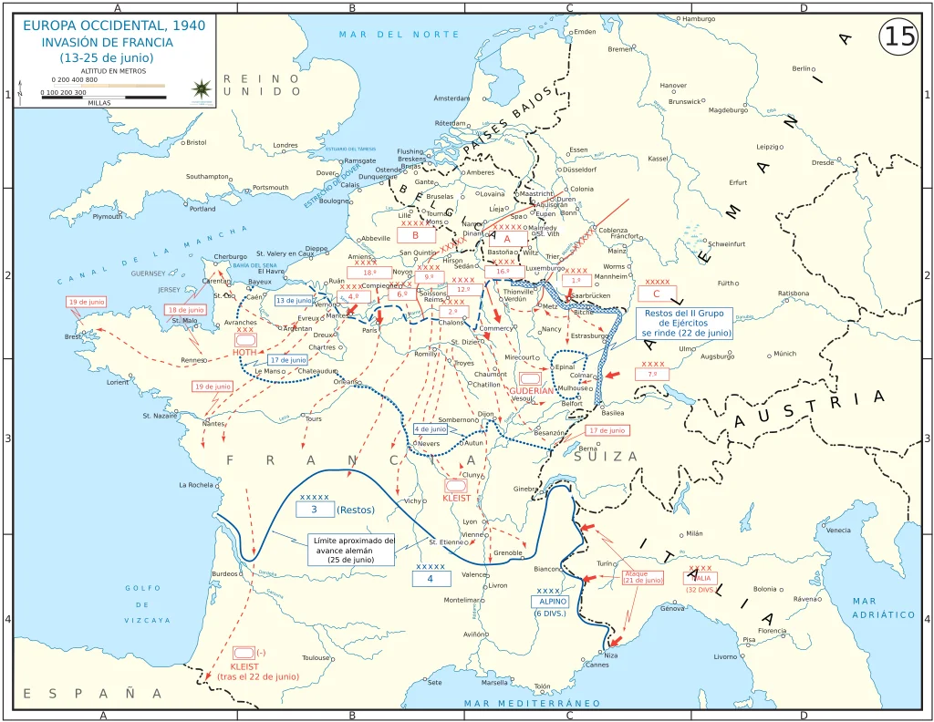 3 Mapa batalla de França