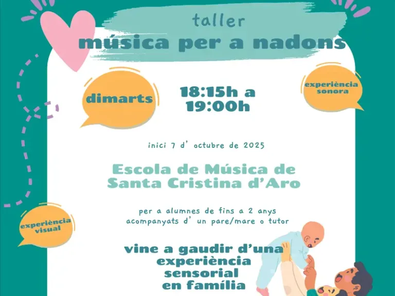 Taller de música per a nadons