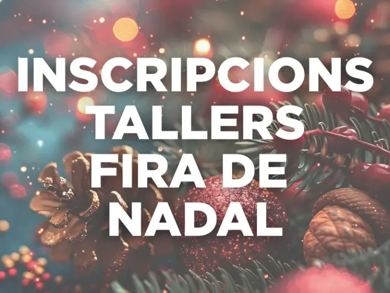 Inscripcions tallers Fira de Nadal