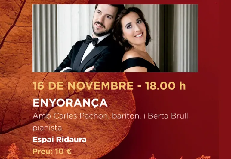 Espectacle ENYORANÇA – 16 de novembre