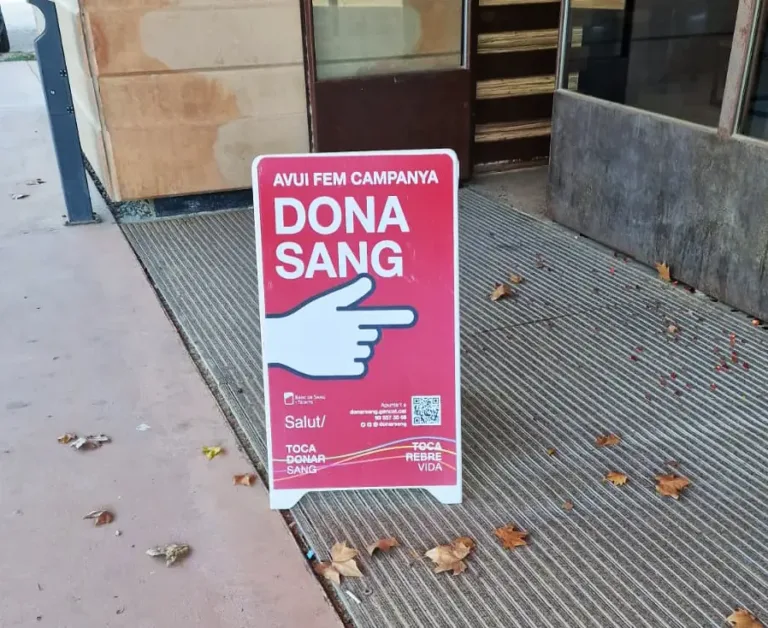 Dades participació donació de sang 14 gener