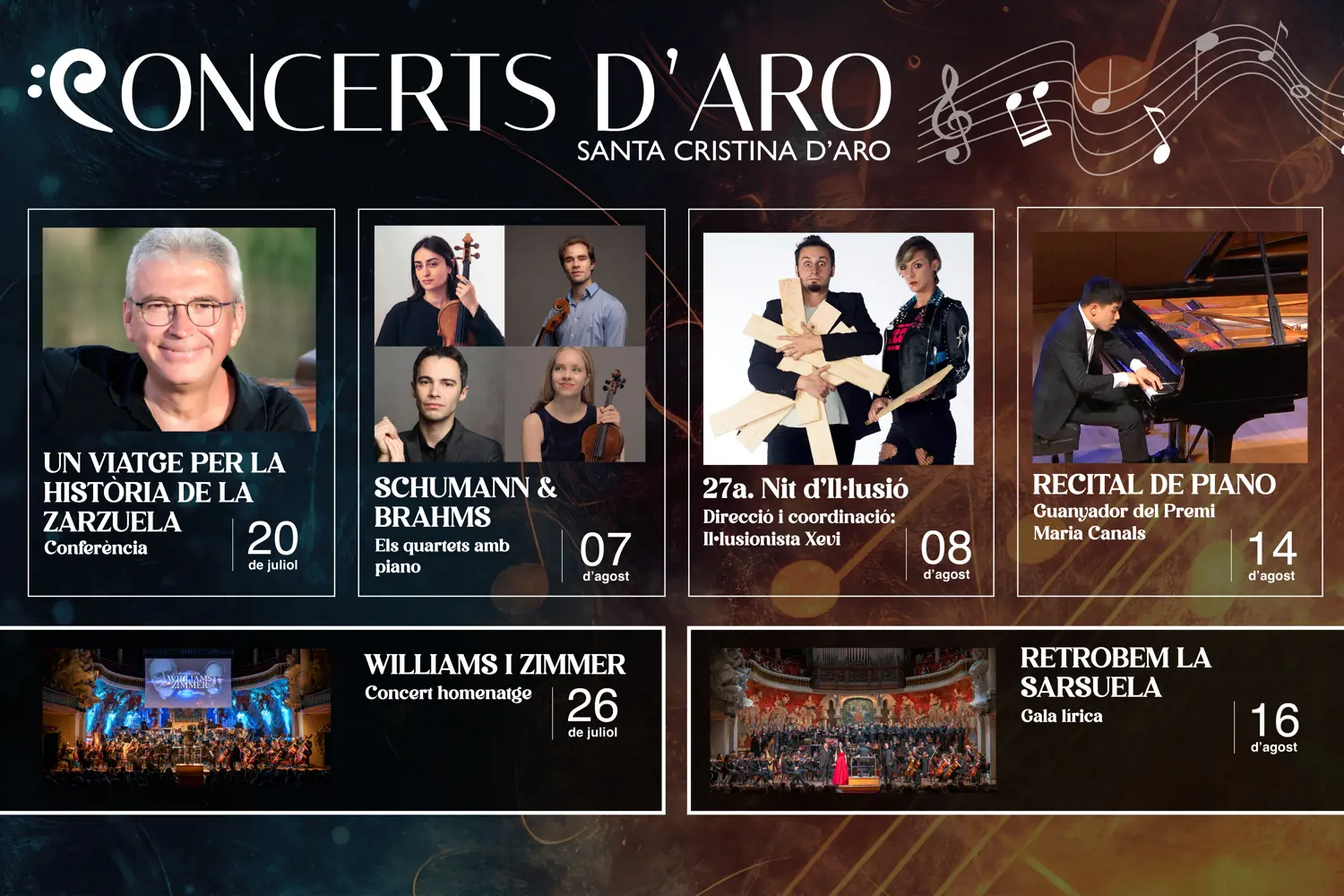 Concerts d’Aro 2026