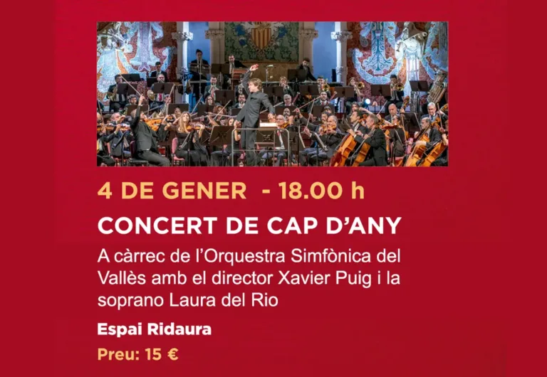 Concert de Cap d’Any a Santa Cristina d’Aro