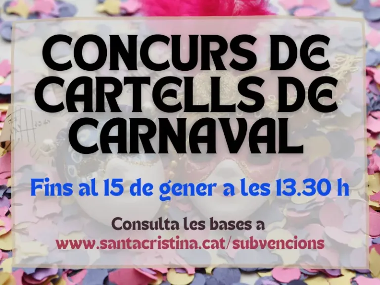 Concurs de cartells de Carnaval