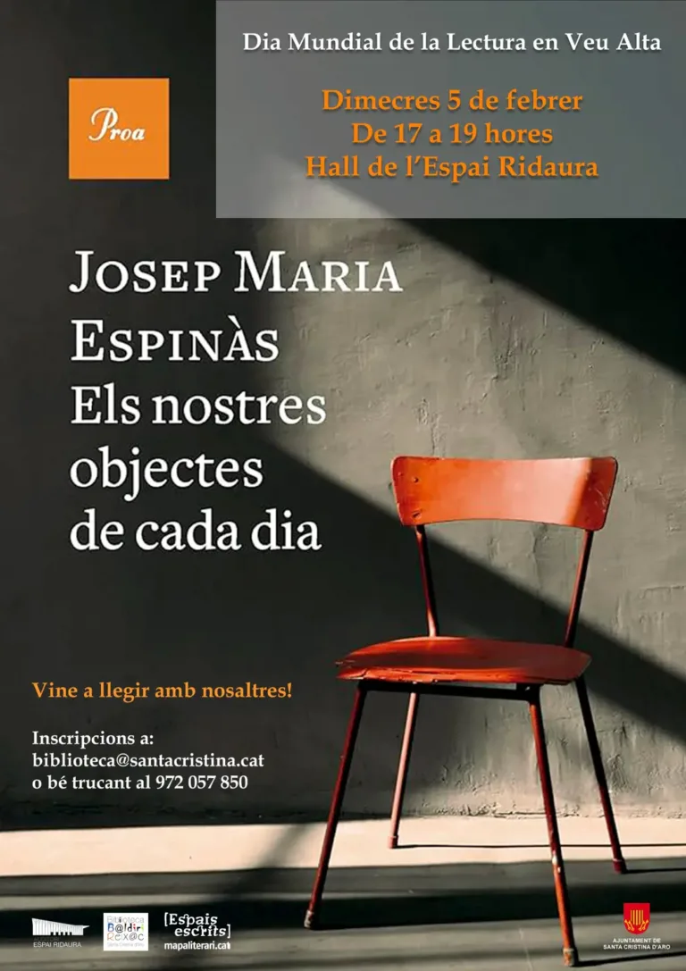 DIA INTERNACIONAL DE LA LECTURA EN VEU ALTA