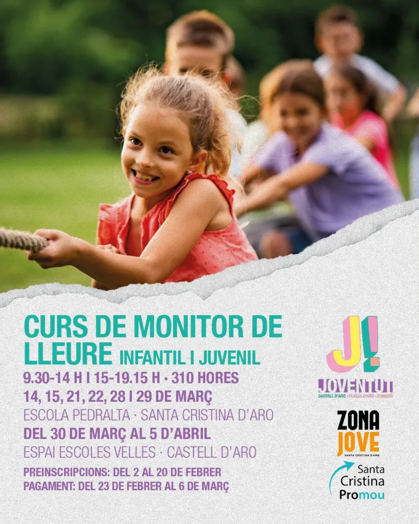 Curs de monitor/a de lleure infantil i juvenil