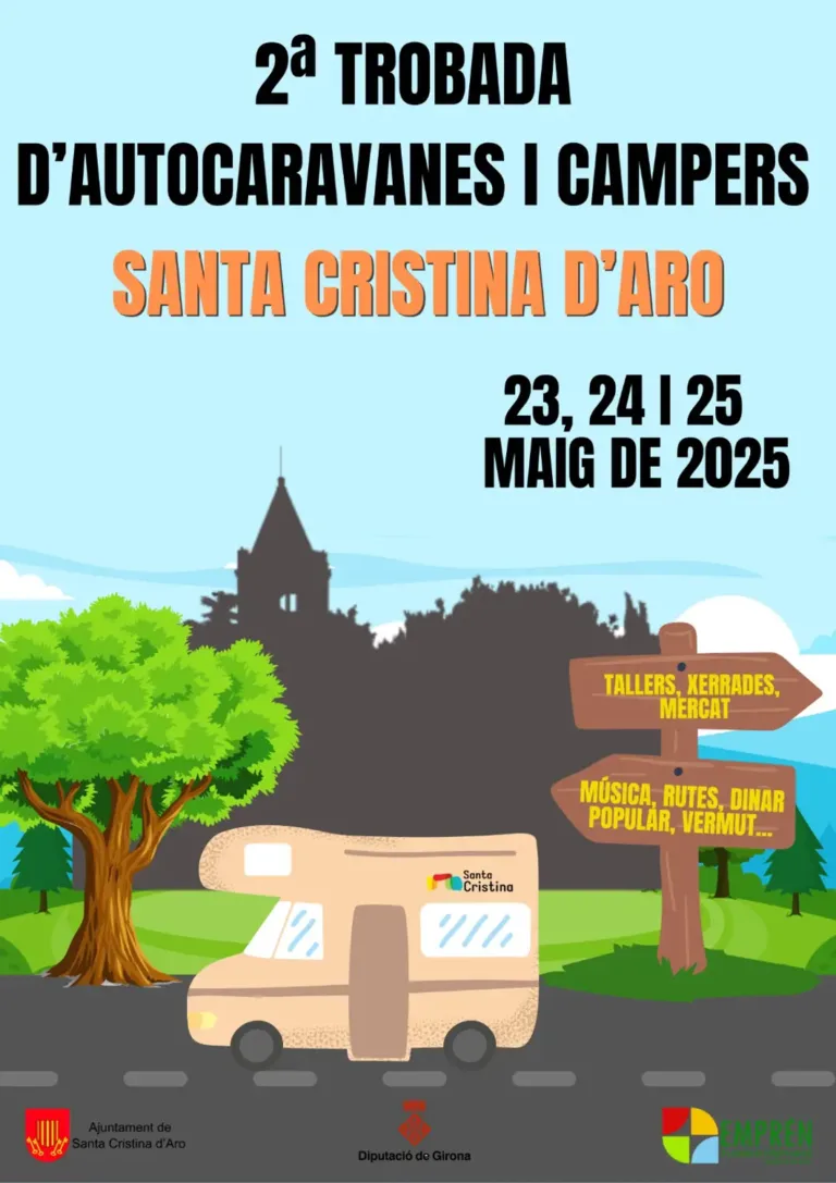 2ª Trobada d’autocaravanes i campers a Santa Cristina d’Aro