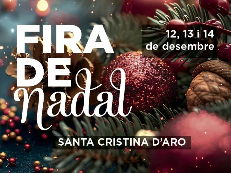 Fira de Nadal a Santa Cristina d’Aro: 12, 13 i 14 de desembre