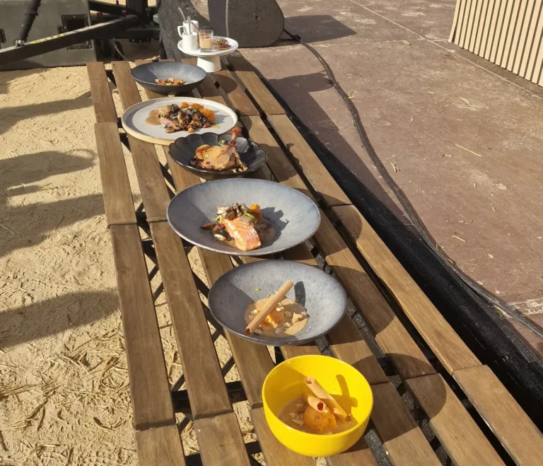 Receptes del Showcooking amb Donald de Ridder