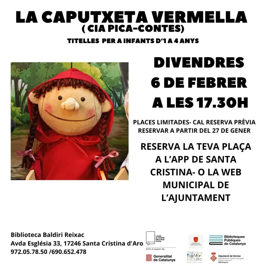 Titelles: Caputxeta Vermella