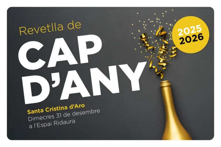 🎉 Revetlla de Cap d’Any a Santa Cristina d’Aro 🎉