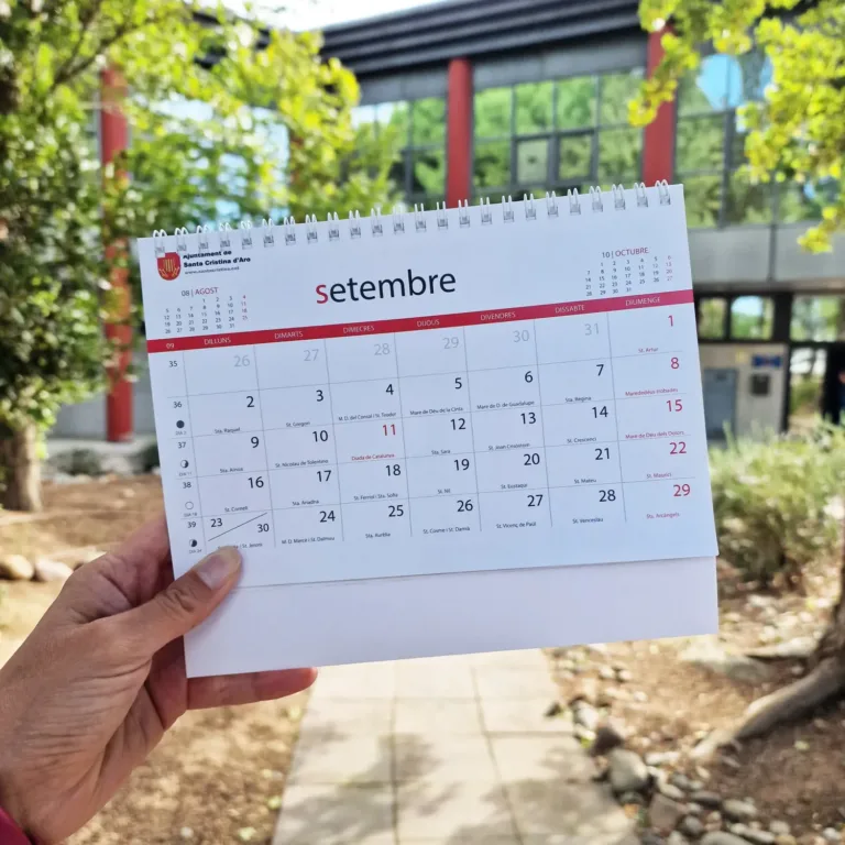 Participa en la creació del Calendari 2026 de Santa Cristina d’Aro!
