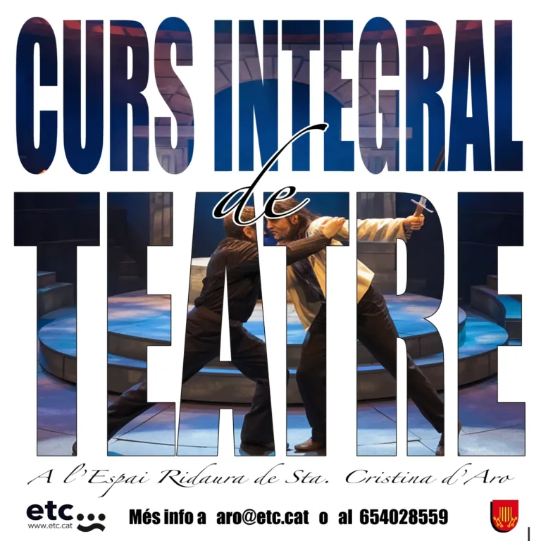 CURS INTEGRAL DE TEATRE A L’ESPAI RIDAURA