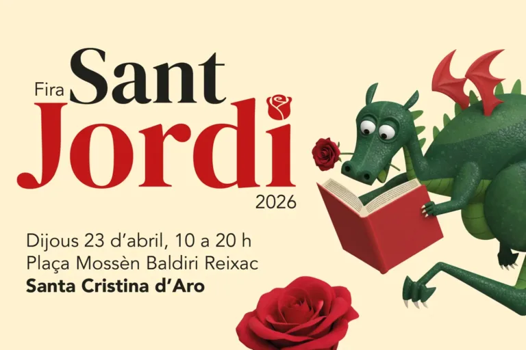 Fira de Sant Jordi a Santa Cristina d’Aro!