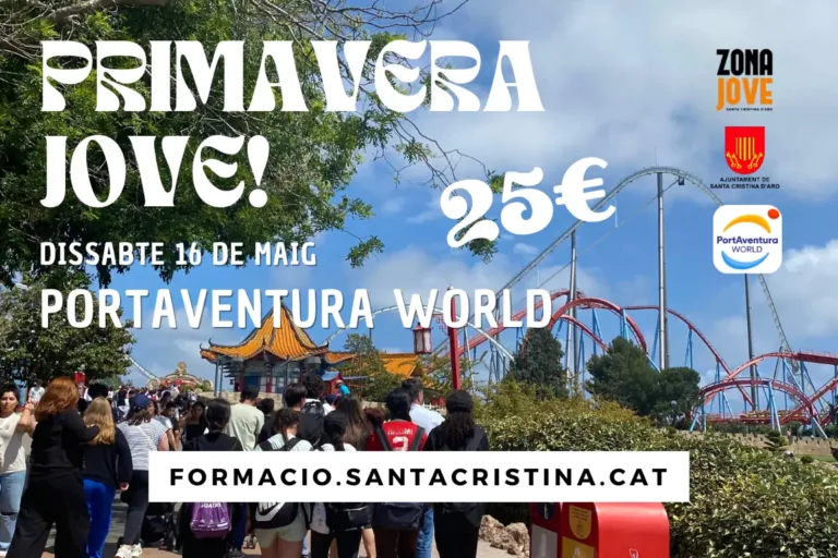 Sortida Jove a Port Aventura 2026!