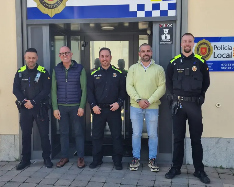 Santa Cristina d’Aro reforça la Policia Local amb dos nous agents i nous recursos operatius
